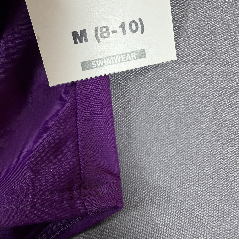 Catalina Women's One Piece Swimsuit Purple/Wine Size Medium New With Liner - Picture 5 of 6